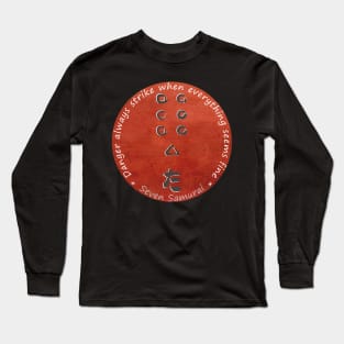 Flag of Seven Samurai Long Sleeve T-Shirt